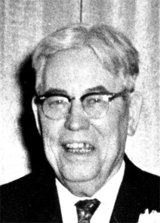 Artie Batten at 1970 retirement dinner