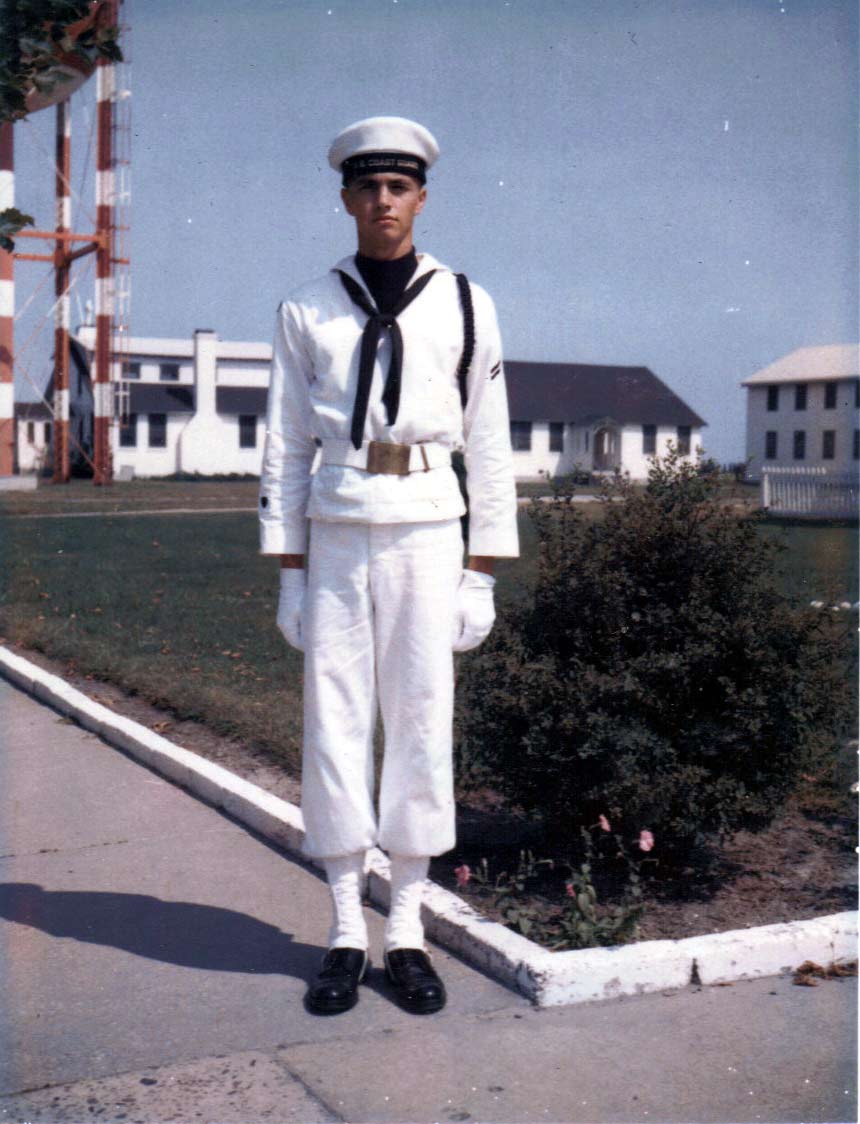 Barrie Campen on duty at Cape May, New Jersey