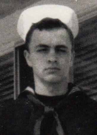 Portrait of Barrie Carl Campen in U.S. Coast Guard uniform