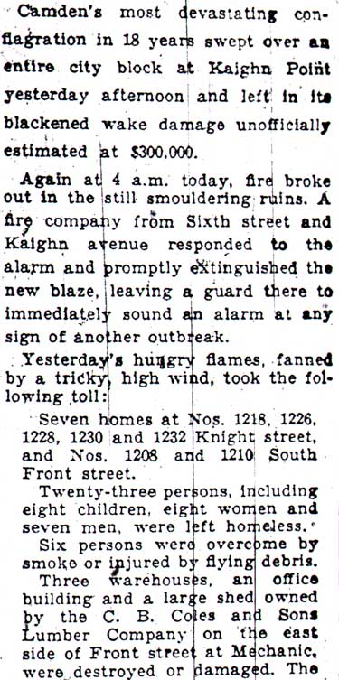 Camden Courier-Post, July 11, 1933 — continuation