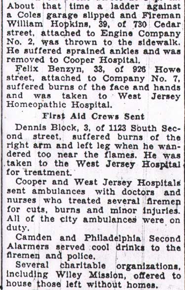 Camden Courier-Post, July 11, 1933 — continuation