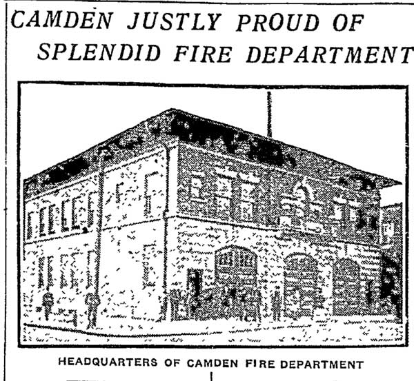 Philadelphia Inquirer, November 7, 1909 — Camden Fire Department