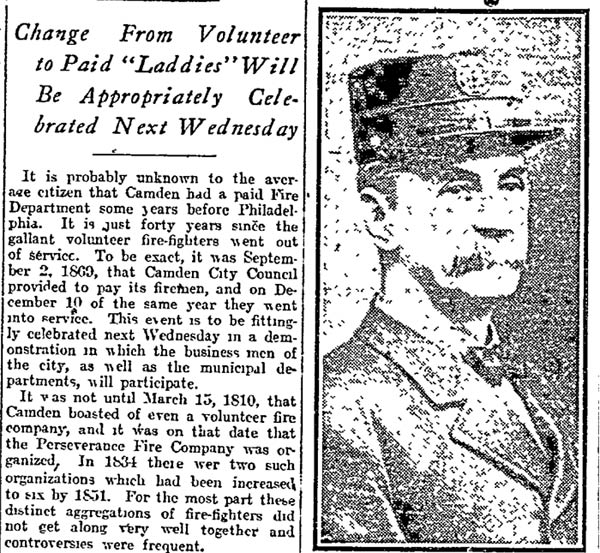 Philadelphia Inquirer, November 7, 1909 — Camden Fire Department, continued