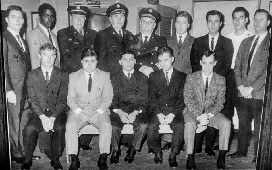 Camden Fire Department newly appointed firefighters, November 10, 1967