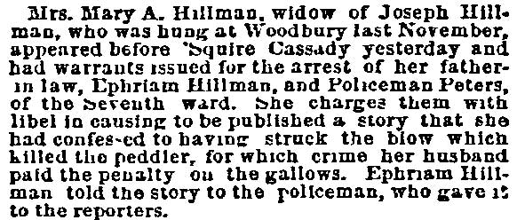 Philadelphia Inquirer, February 16, 1890