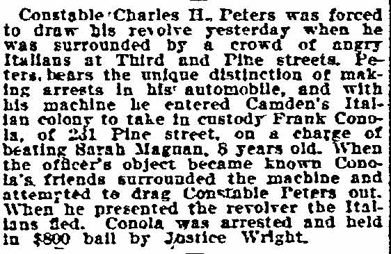Philadelphia Inquirer, August 1, 1906 (PDF)