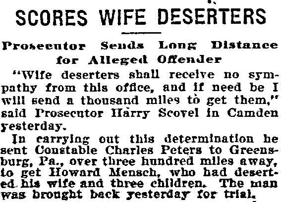 Philadelphia Inquirer, December 15, 1907