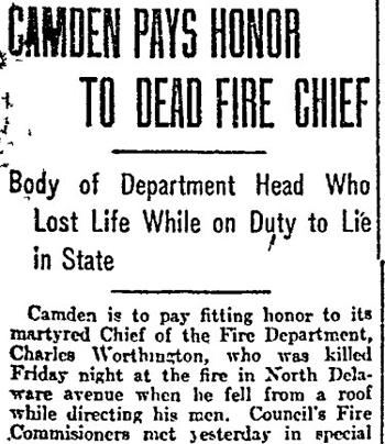 Philadelphia Inquirer article, May 10, 1914, part 1
