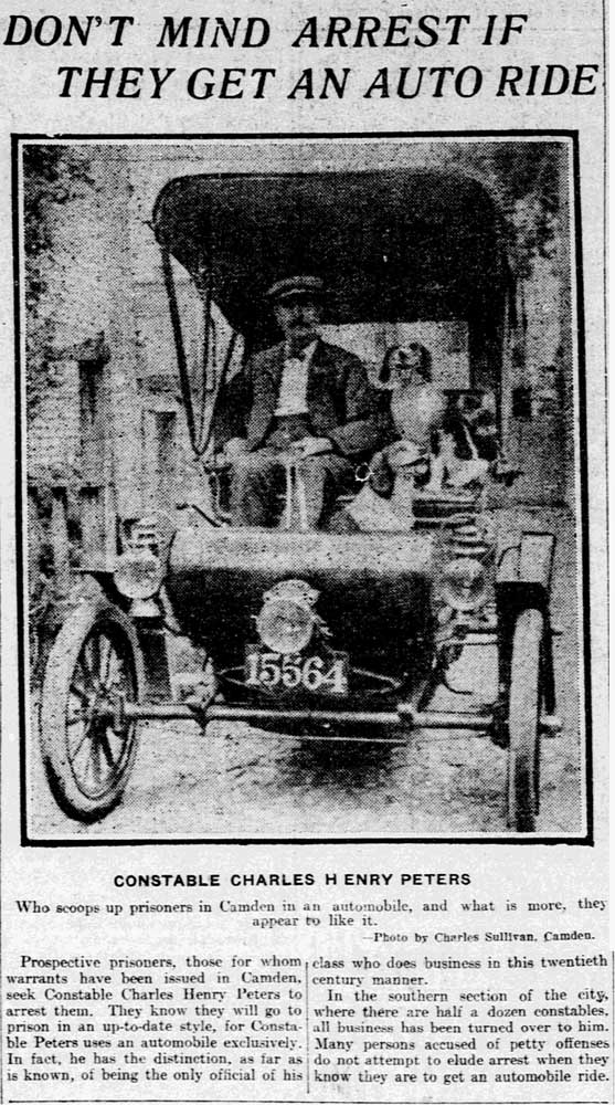 Don’t Mind Arrest If They Get an Auto Ride - Philadelphia Inquirer, May 31, 1906