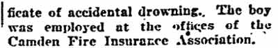 Philadelphia Inquirer article bottom section, June 19, 1919