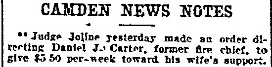 Philadelphia Inquirer, April 25, 1903 — Daniel A. Carter
