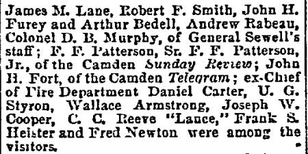 Philadelphia Inquirer, June 29, 1891 — Camden's Happy Contingent (continued)