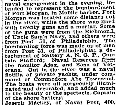 Philadelphia Inquirer, August 14, 1897 — Daniel A. Carter, continued (click to open PDF)