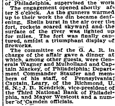 Philadelphia Inquirer, August 14, 1897 — Daniel A. Carter, continued (click to open PDF)
