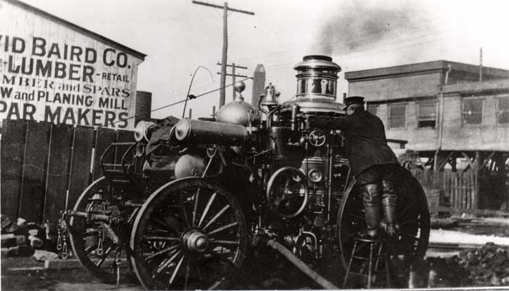 Engine Company 6, 1909 — Daniel Leach