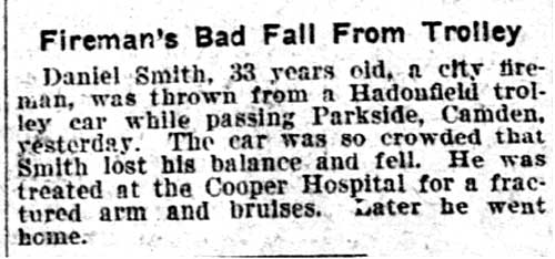 Philadelphia Inquirer, June 25, 1906 — Daniel Smith