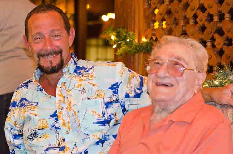Vince Ardire and John DiMaggio, Camden Firefighters Reunion, September 19, 2012