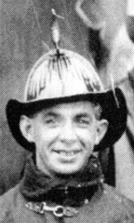Portrait of Edward E. Peraria Sr., Camden firefighter, December 1928