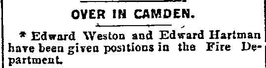 Philadelphia Inquirer, August 9, 1891 — Over in Camden