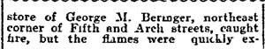 Philadelphia Inquirer, May 14, 1900 — Destructive Work of Flames (continued)
