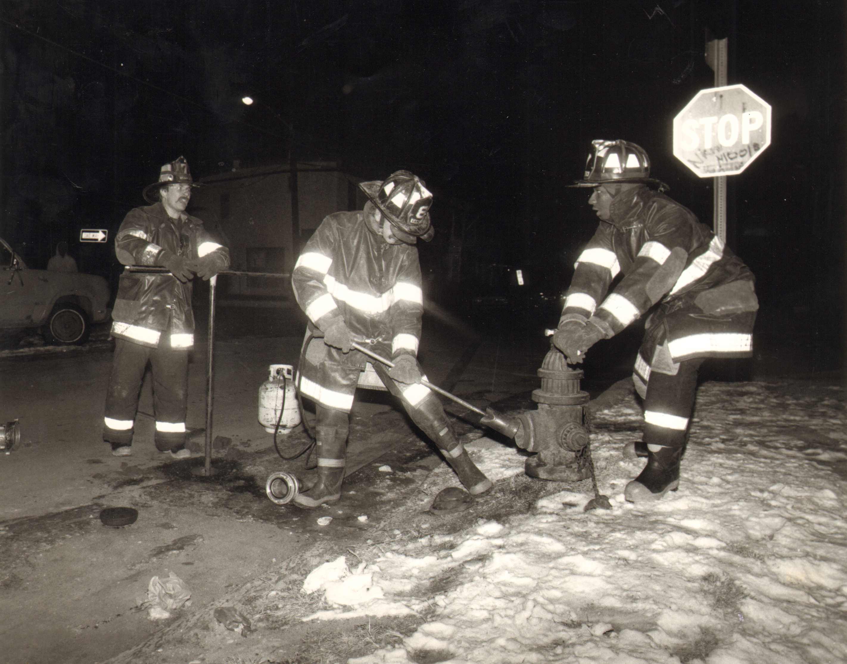 Fire Destroys Church, December 17, 1989