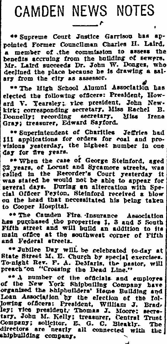 Philadelphia Inquirer, January 31, 1904