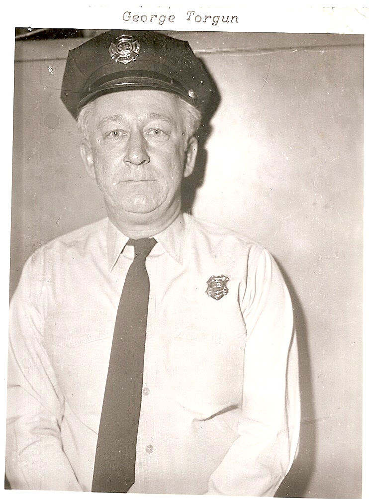 George Torgun in Camden Fire Department uniform