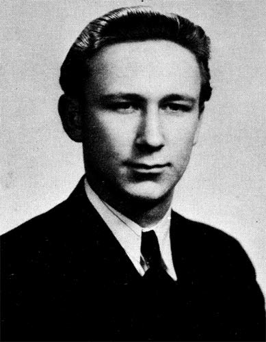 Camden High School Purple and Gold Yearbook 1941, page showing George Torgun