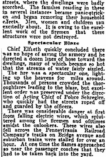 Philadelphia Inquirer, March 19, 1906 — Three Firemen Met Death in Camden Blaze (continued)