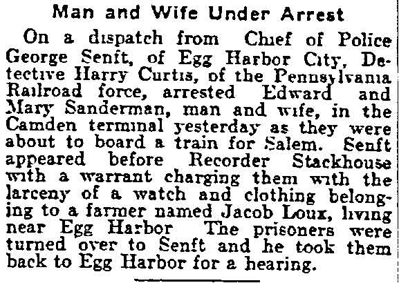 Philadelphia Inquirer, July 31, 1904