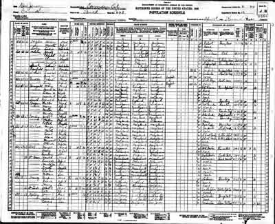 Henry Baumgartel 1930 Census record