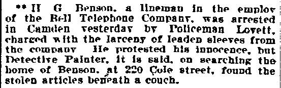 Philadelphia Inquirer, July 24, 1902