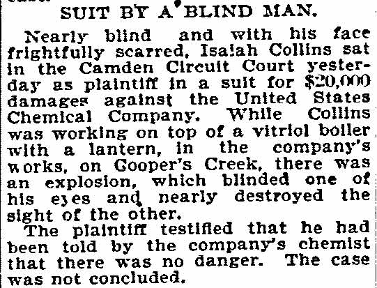 Newspaper article about Isaiah Collins lawsuit