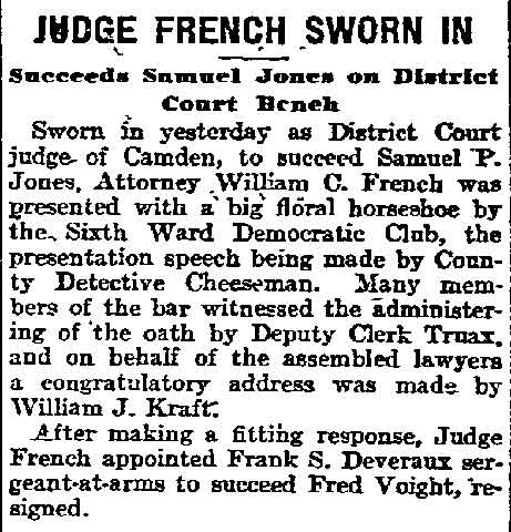 Philadelphia Inquirer, April 3, 1912