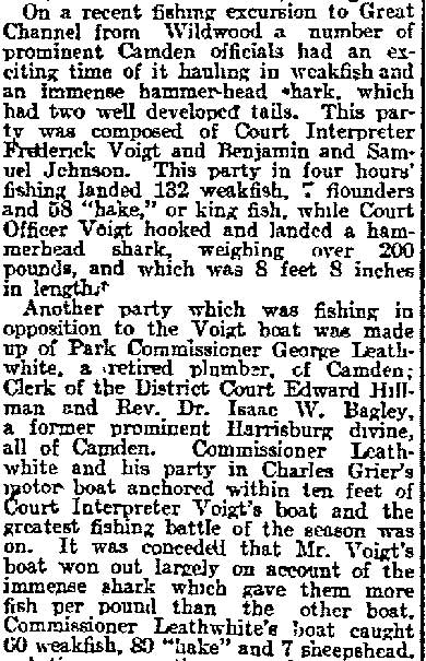 Philadelphia Inquirer, July 25, 1910, page 2