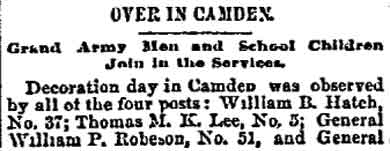 Philadelphia Inquirer, May 31, 1890 — clipping 1