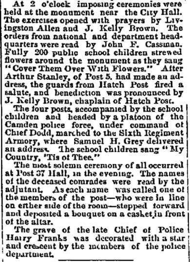 Philadelphia Inquirer, May 31, 1890 — clipping 3