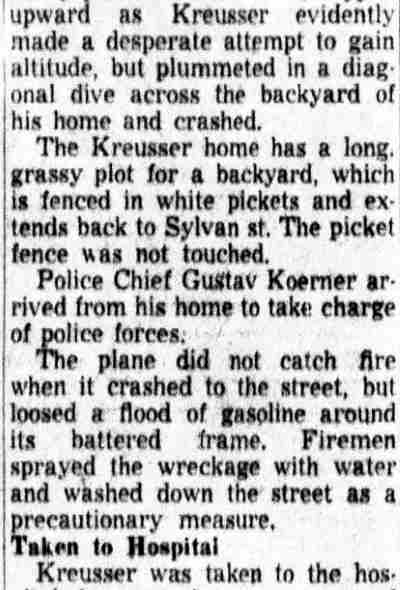 Camden Courier-Post, October 1, 1953 — Plane crash article (part 8)