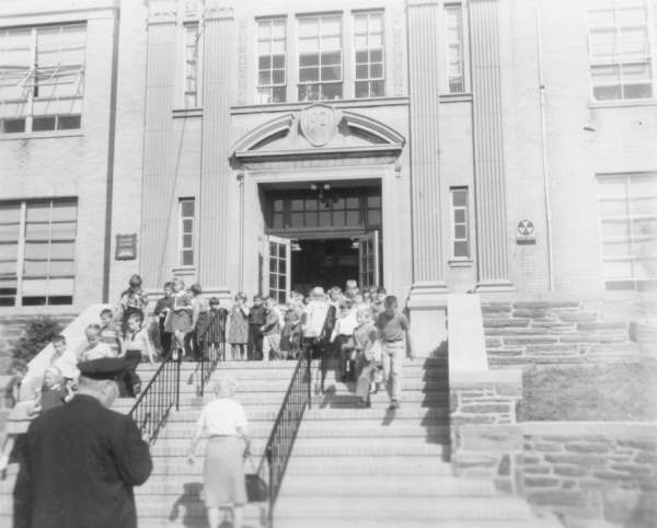 John Gaffney Sr. at the H.C. Sharp School, 1964