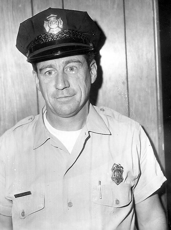 Photo of John F. Galanaugh in fire department uniform