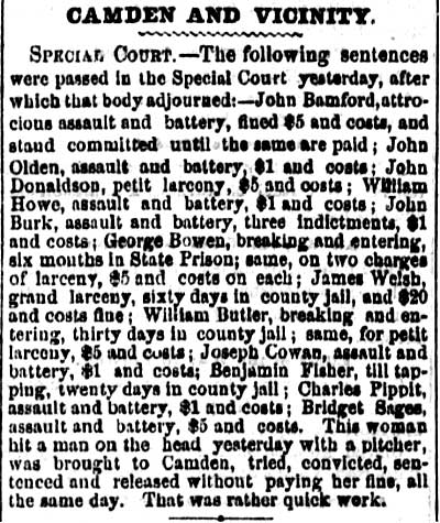 Camden and Vicinity — Philadelphia Inquirer, July 28, 1870