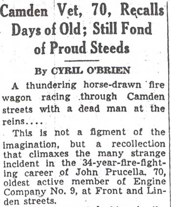 Fire Engine article, column 1
