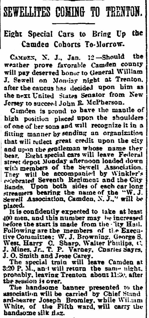 Philadelphia Inquirer, November 13, 1895