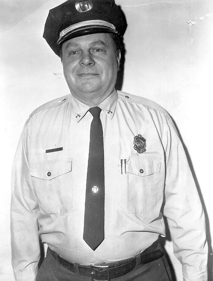 Joseph Dowhy Sr., Camden Fire Department photo, circa 1975