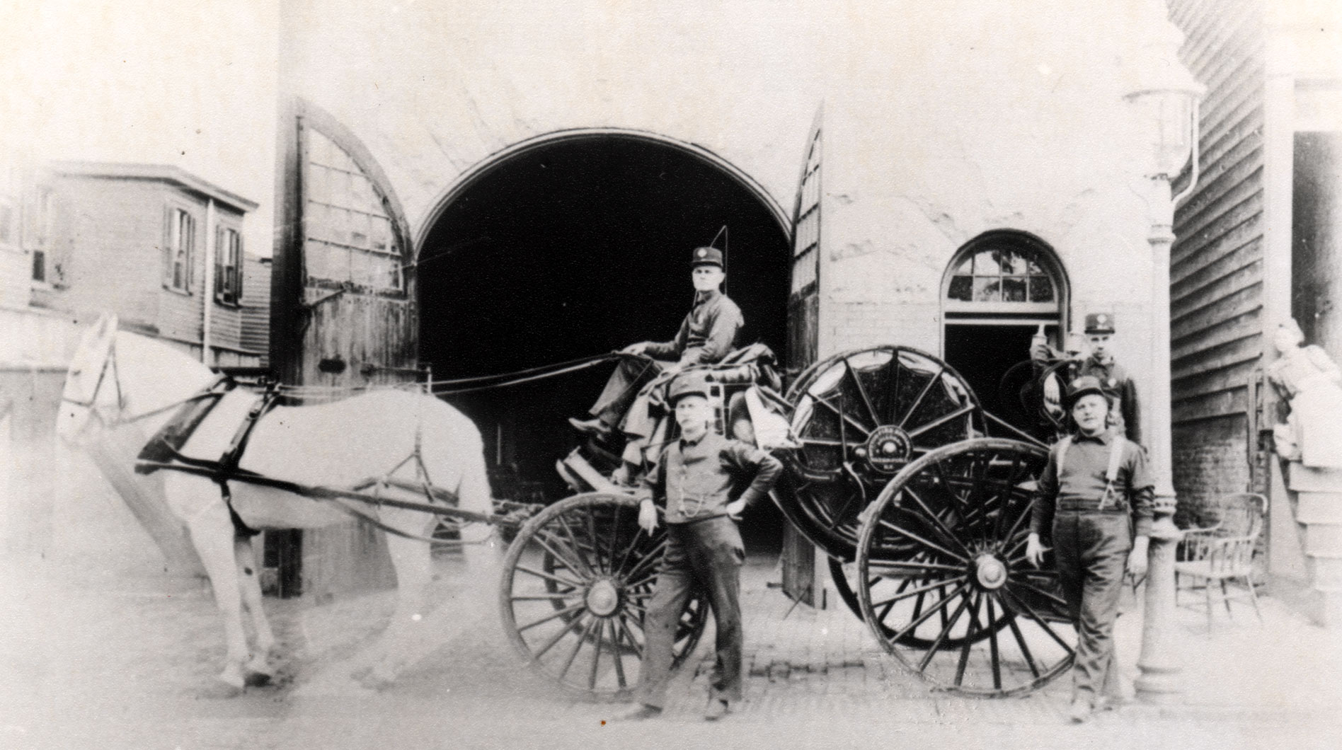 Engine Company 1 personnel, about 1900
