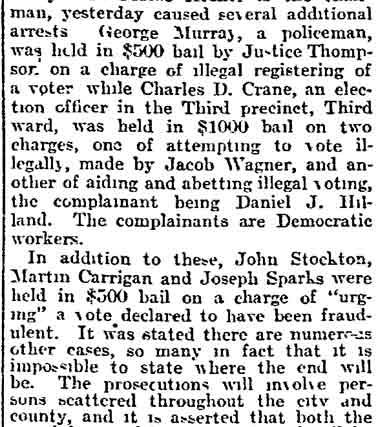 Philadelphia Inquirer, November 13, 1910 — part 2