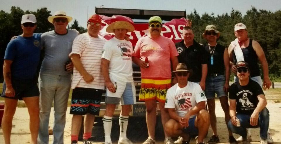 Canoe trip with Camden firefighters including Ed Mayo