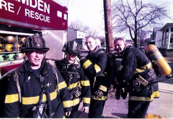 Rescue Company 1, 1990s — Pat O'Keefe, Dave Dilks, Ron Angemi, Joel Bain