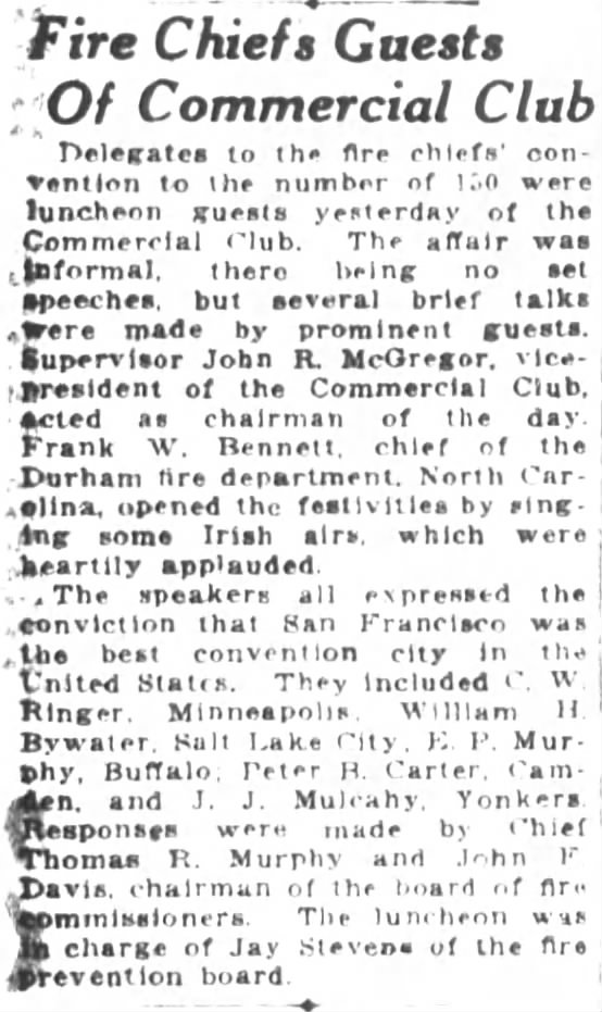 San Francisco Chronicle August 19 1922