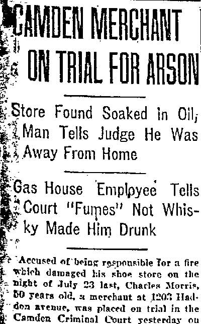 Philadelphia Inquirer, October 20, 1922 — page 1